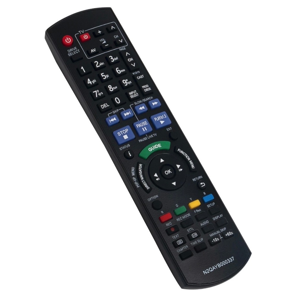Panasonic N2QAYB000337 TV Blu-ray DVD Remote Replacement DMR-BS750 BS850 - Picture 3 of 4
